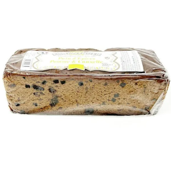 Gingerbread with Apple and Cinnamon