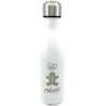 Obernai Gingerbread and Pretzel White Insulated Steel Bottle