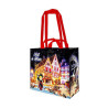 Plastic shopping bag with Alsatian Christmas decoration