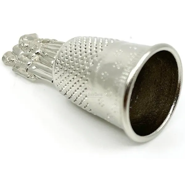 Sammler-Fingerhut aus Metall Elsässisches Paar