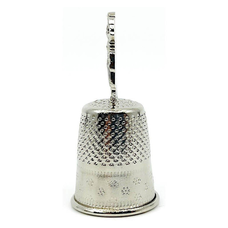 Alsatian Couple Metal Thimble Collection