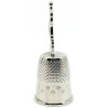 Metal and Stork Thimble