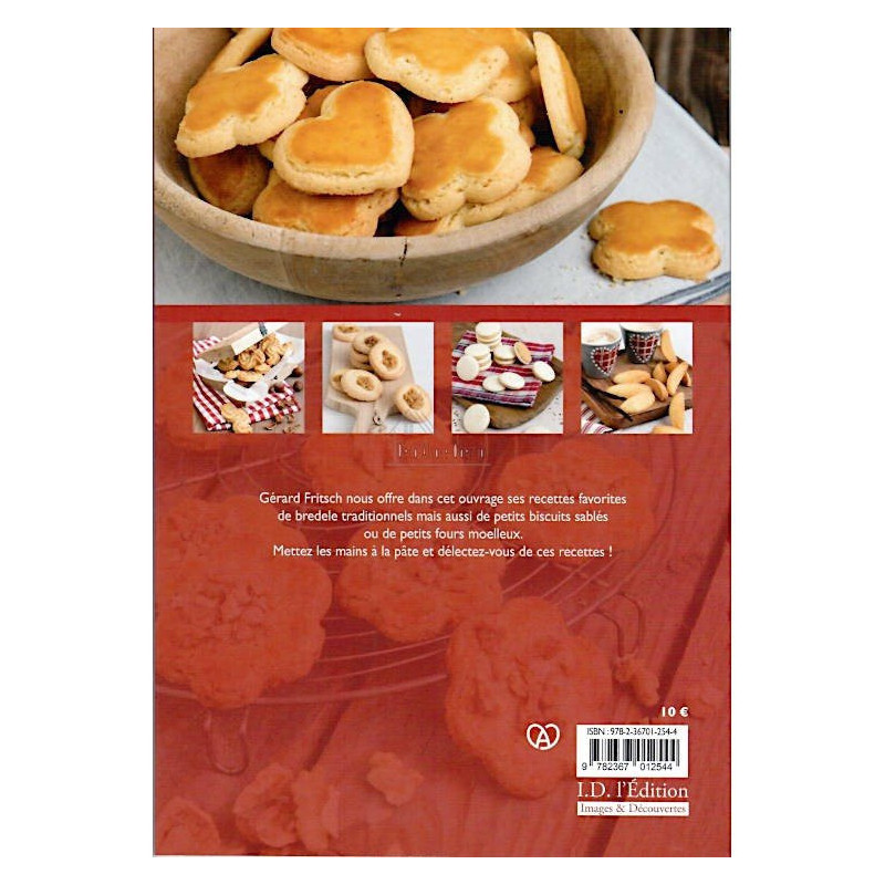 Livre de Recettes Bredele et petits Gâteaux d'Alsace