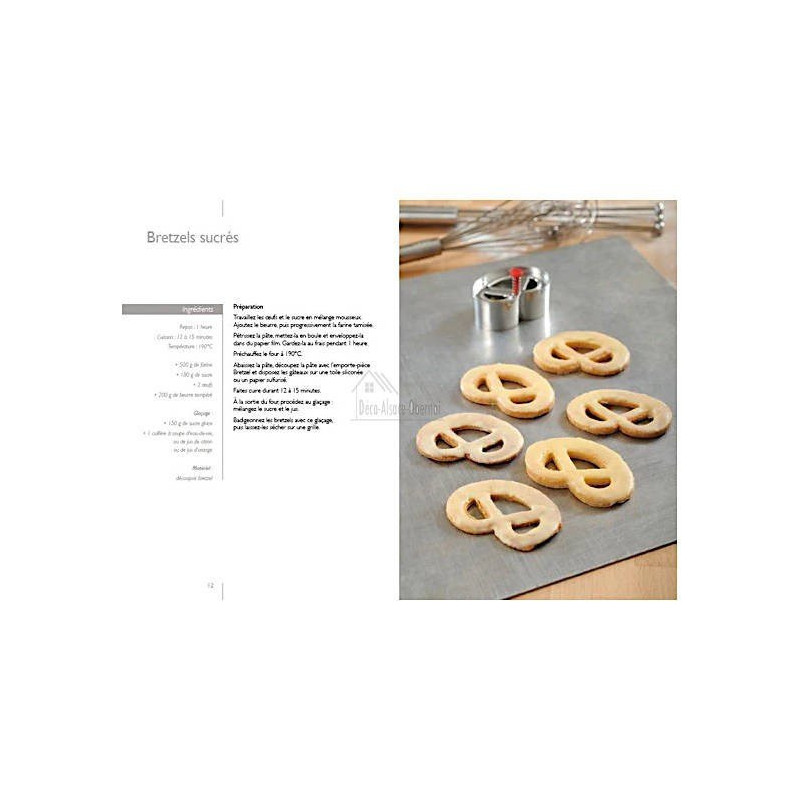Recipe Book of Christmas Bredele in Alsace
