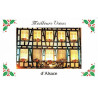 6 Alsatian Greeting Cards Mignonnettes with Envelopes
