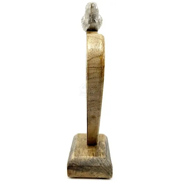 Heart of Alsace in Mango Wood with Perched Bird