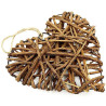 Wicker and metal Heart of Alsace 20 cm