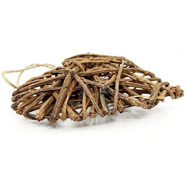 Wicker and metal Heart of Alsace 20 cm