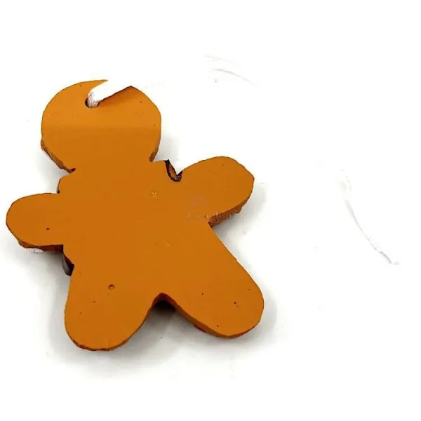 Hängeleuchte kleiner Biskuit Mannele Dekor Lebkuchen aus Kunstharz