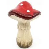 Dekorativer Amanita-Pilz aus Keramik