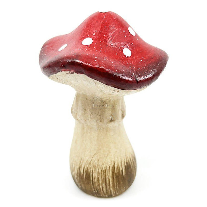 Champignon Amanite décoratif en Céramique