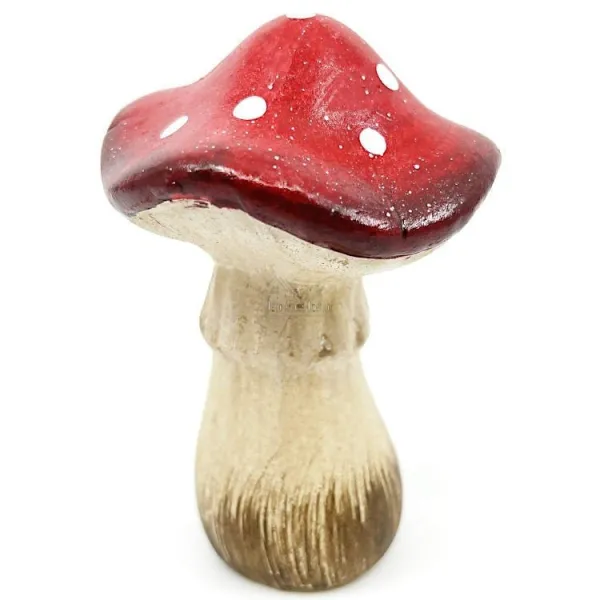 Champignon Amanite décoratif en Céramique