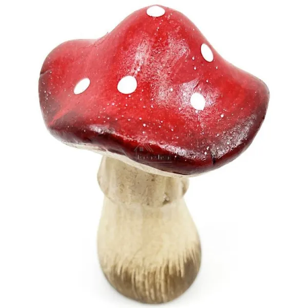 Decorative Ceramic Amanite Mushroom