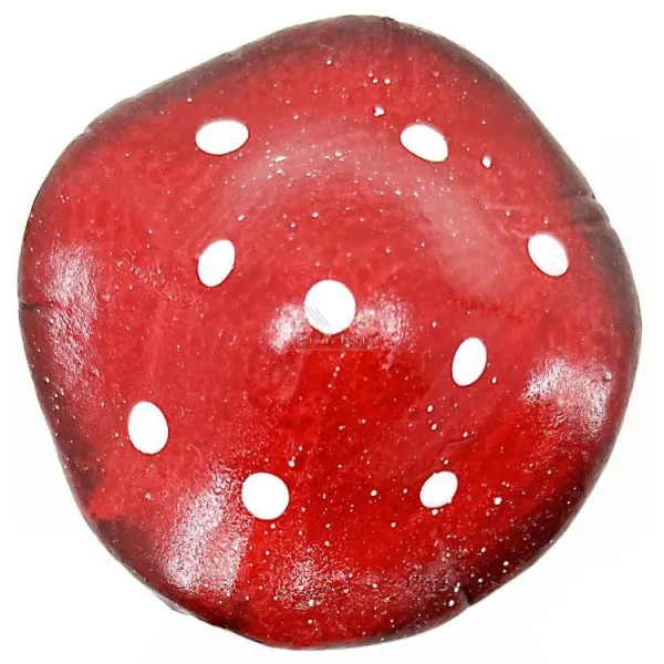 Dekorativer Amanita-Pilz aus Keramik