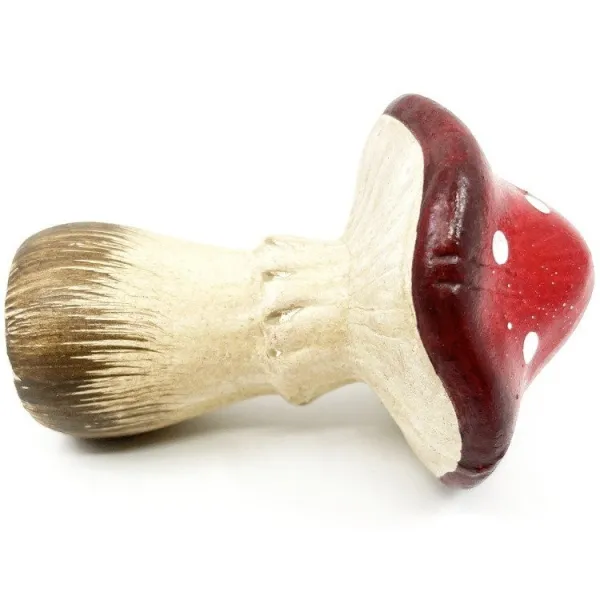 Dekorativer Amanita-Pilz aus Keramik