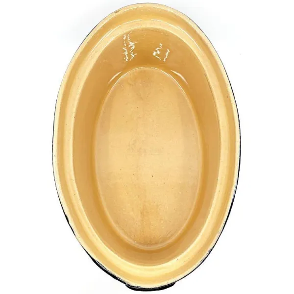 Soufflenheim Blaue Baeckeoffe Terrine Storch 37 cm