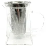 Teekanne aus Glas mit Infusionsfilter aus Edelstahl 750 ml