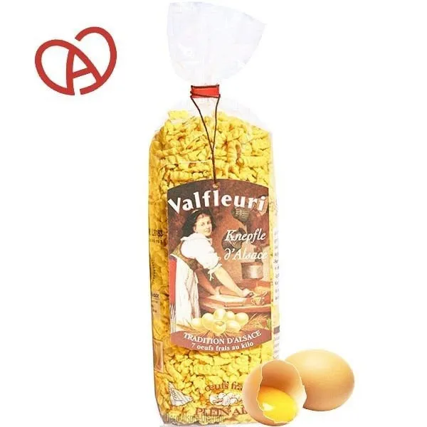 Pack Repas Alsacien avec Noix de Joue de Porc + Knepfles + Pinot Noir