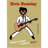 Carte Postale Humoristique Elvis Bretzley