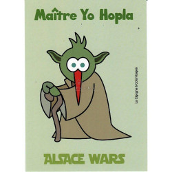 Carte Postale Humoristique Maître Yo Hopla