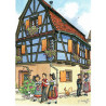 Carte Postale Village de Kientzheim Georges Ratkoff