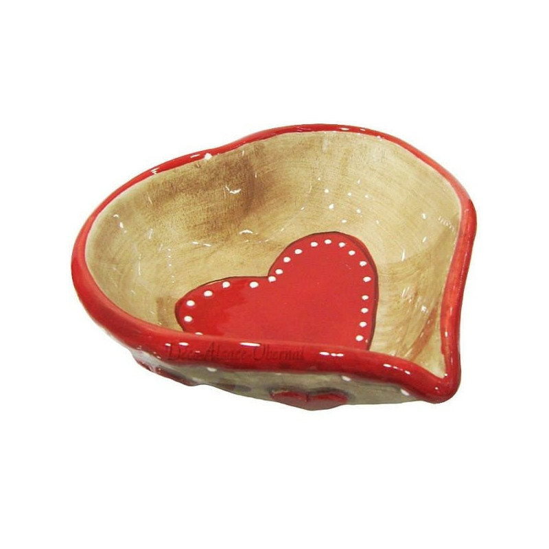 Ceramic Cup with Hearts of Alsace decor