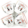 Set aus 4 Espressotassen aus Keramik Georges Ratkoff