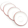 Set of 4 Ceramic Expresso Cups Georges Ratkoff