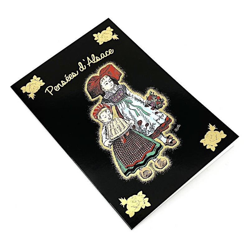 Alsatian Children Golden Greeting Card