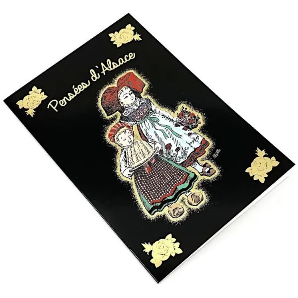 Alsatian Children Golden Greeting Card