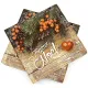 Lot de 20 Serviettes Ouate Joyeux Noël 3 plis
