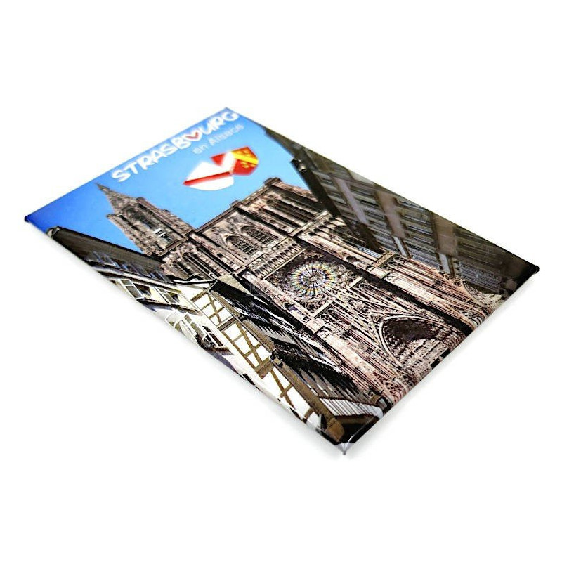 Magnet Décoratif Rosace de la Cathédrale Notre-Dame de Strasbourg