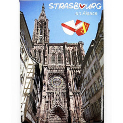 Magnet Décoratif Rosace de la Cathédrale Notre-Dame de Strasbourg