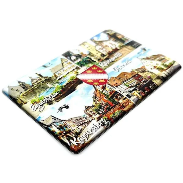 Alsace Villages decorative magnet