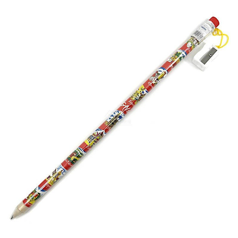Maxi Crayon de papier Villages d’Alsace avec Gomme et Taille Crayon
