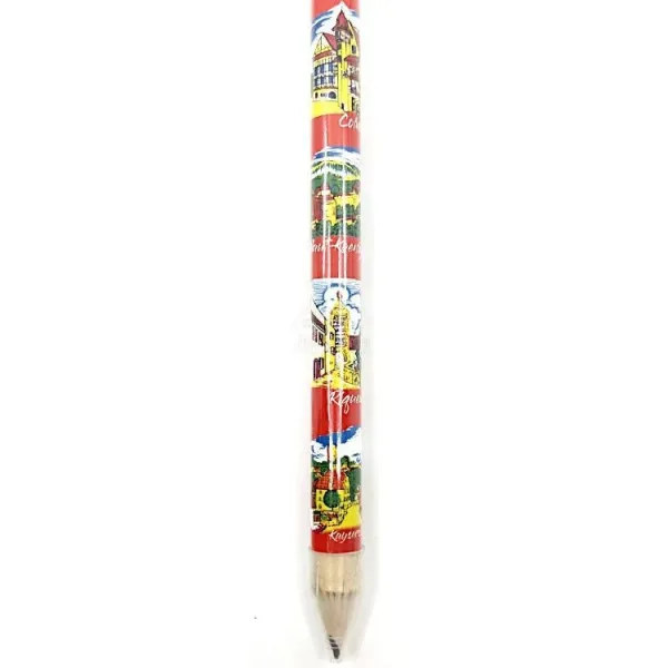 Maxi Crayon de papier Villages d’Alsace avec Gomme et Taille Crayon