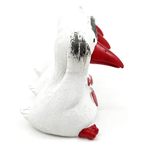 Cigognes en résine rien voir, rien dire, rien entendre