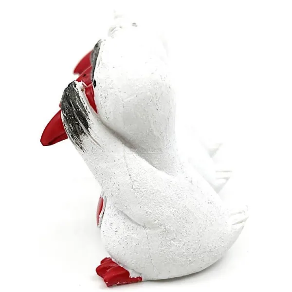 Cigognes en résine rien voir, rien dire, rien entendre