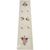Tischläufer Elsass mit Mohnblumendekor 40 cm x 170 cm