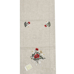 Chemin de Table Alsace décors Bouquet de Fleurs 40 cm x 170 cm