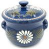 Topf 3 Liter Bleu de Soufflenheim Gänseblümchen