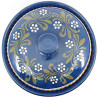 Pot 4 liters Bleu de Soufflenheim Daisy