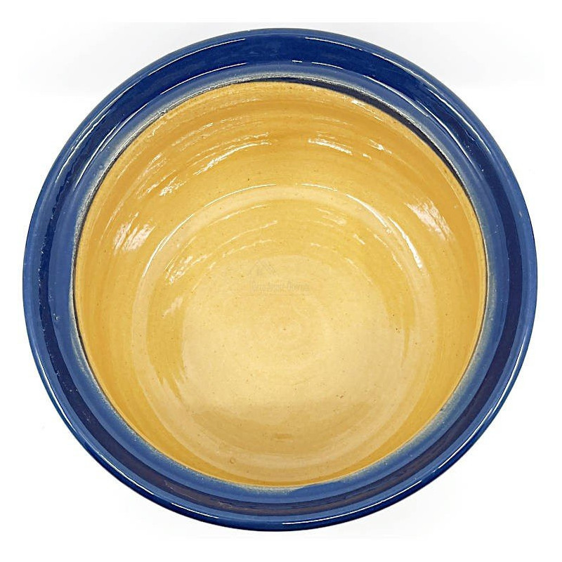 Pot 4 liters Bleu de Soufflenheim Daisy