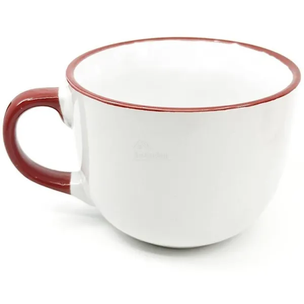 Jumbo Tasse aus Keramik Brezel aus dem Elsass