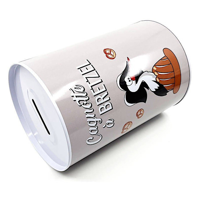 Metal money box Pretzel Kitty
