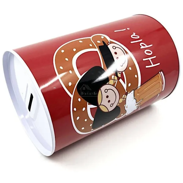 Tirelire en métal Hopla d'Alsace