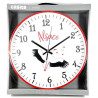 Silent Wall Clock Alsatian Stork 30 cm