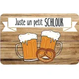Set de Table Alsacien Juste un petit Schlouk