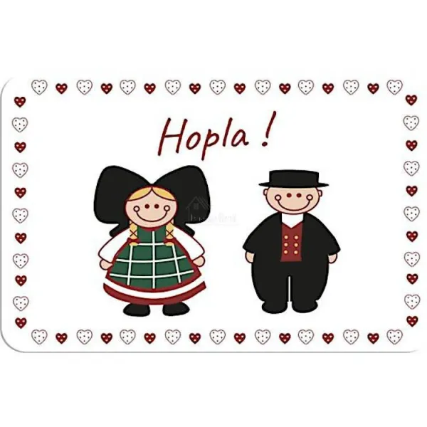 Set de Table Alsacien Hopla Alsaciens