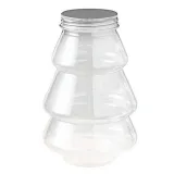 Empty bottle Christmas tree shape 500 ml